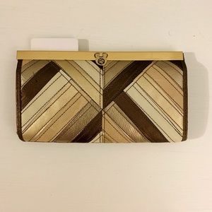 Gold Clutch Wallet